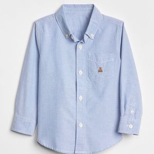 GAP Toddler Oxford Button-Down Shirt 18-24M